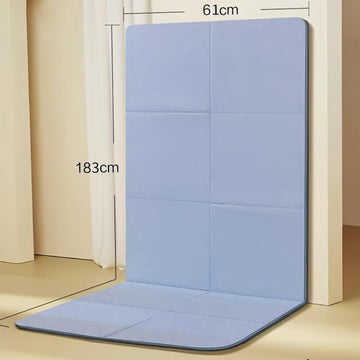 Foldable Yoga Mat Eco Friendly TPE Folding Travel Fitness Exercise